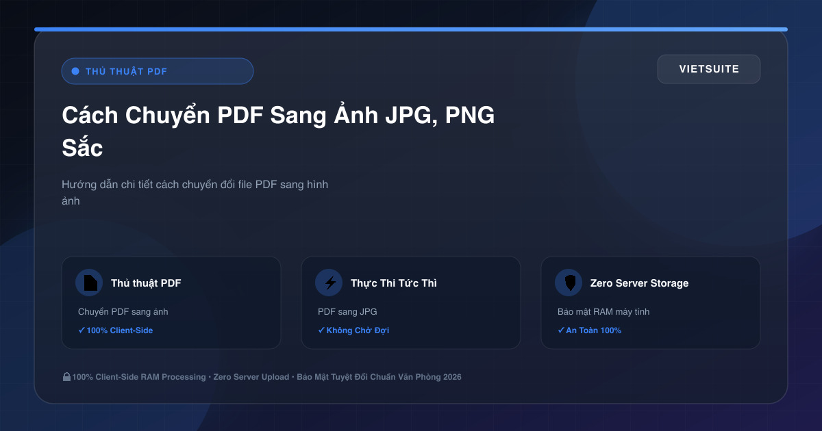 Cách Chuyển PDF Sang Ảnh JPG, PNG Sắc Nét Độ Phân Giải Cao Miễn Phí