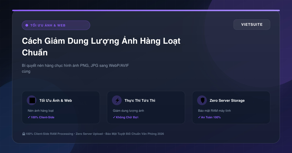 Cách Giảm Dung Lượng Ảnh Hàng Loạt Chuẩn SEO Tải File ZIP Siêu Tốc
